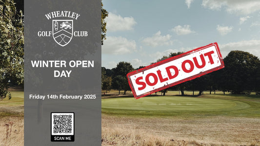 WINTER OPEN DAY AM-AM TEE SHEET & EVENT INFO